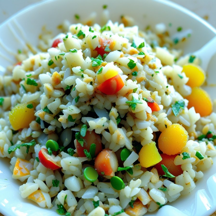 Rice salad