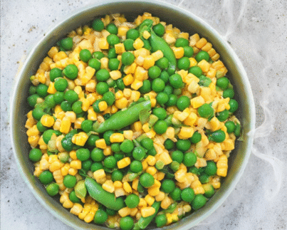 Peas and Corn